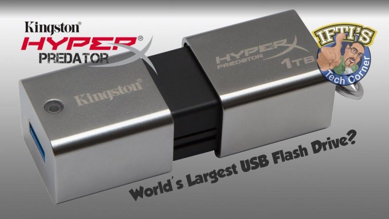 What is the largest USB flash drive available?